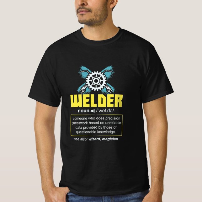 Camiseta Definición de soldadura (Anverso)