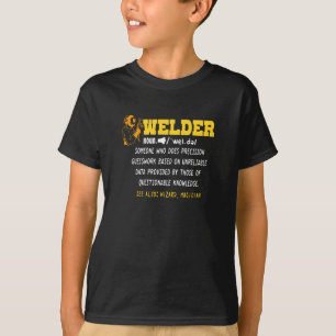 Camiseta Definición de soldadura - Regalo