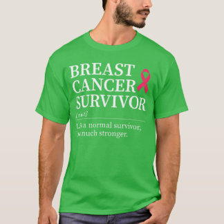 Camiseta Definición de Superviviente de Cáncer de Mama Cint