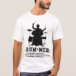 Camiseta Definición de tambor - Tambores