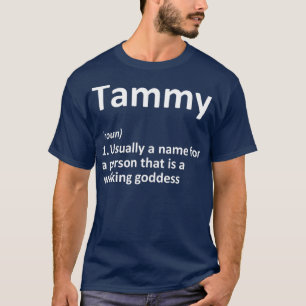 Camiseta Definición de TAMMY Nombre Personalizado Gracioso