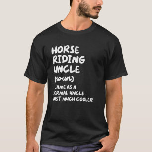 Camiseta Definición de Tío de Equitación   Deportes