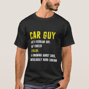 Camiseta Definición de tipo de automóvil Mecánico Tipografí