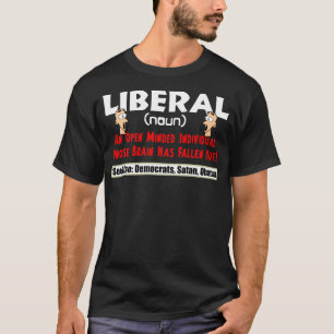Camiseta Definición de un liberal