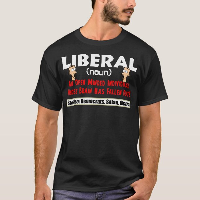 Camiseta Definición de un liberal (Anverso)
