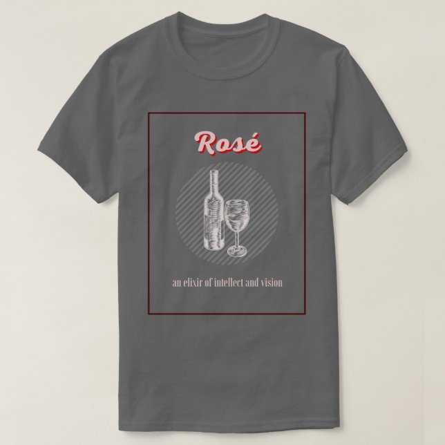 Camiseta Definición de vino de Ros (Diseño del anverso)