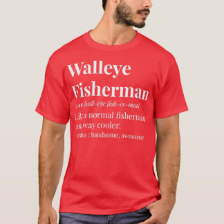 Camiseta Definición de Walleye Fisherman