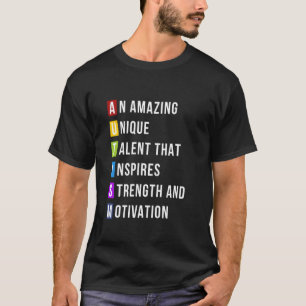 Camiseta Definición del Autismo Mes de Concientización sobr