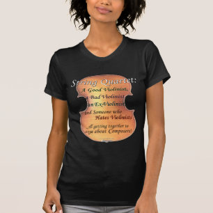Camiseta Definición del cuarteto de cuerda