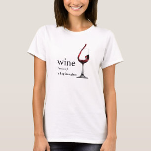Camiseta Definición del diccionario para VINO