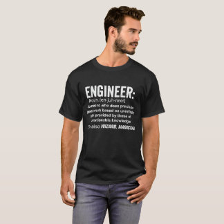 Camiseta Definición del ingeniero