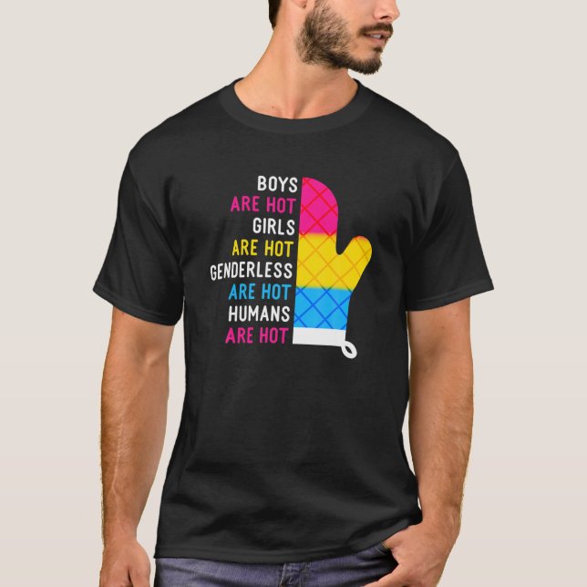 Camiseta Definición del Orgullo Pansexual, Pansexualidad di (Anverso)