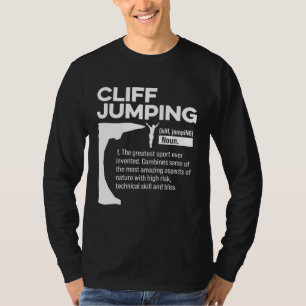 Camiseta Definición del sustantivo Cliff Jumping Tombstonin