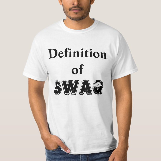 CAMISETA DEFINICIÓN DEL SWAG (Anverso)