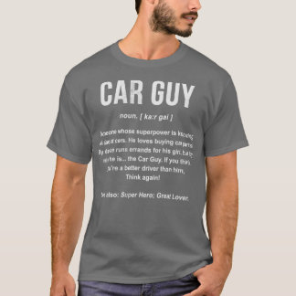 Camiseta Definición del tipo de coche