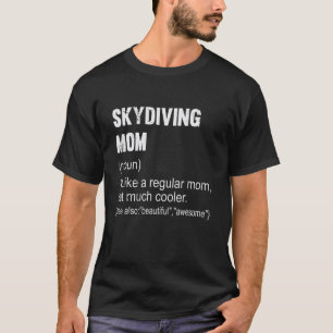 Camiseta Definición divertida de mamá paracaidista Mamá pa