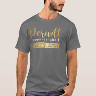 Camiseta Definición divertida de Peridot Diccionario de def