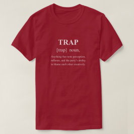 Camiseta Definición divertida de RPG con texto blanco en ju