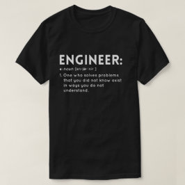 Camiseta Definición divertida de un ingeniero