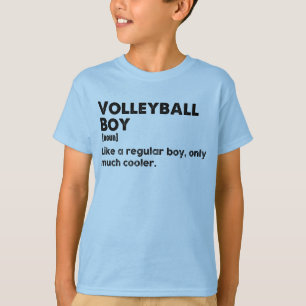 Camiseta Definición divertida de voleyball Boy
