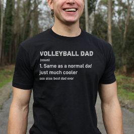 Camiseta Definición divertida de Volleyball Dad