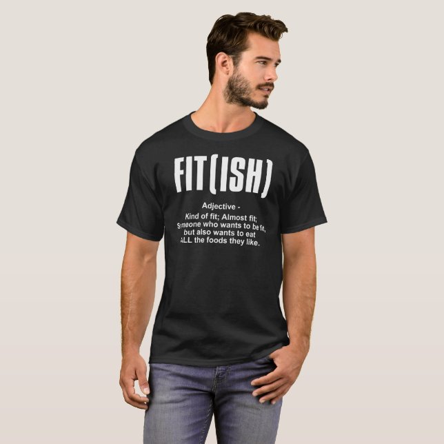 Camiseta Definición divertida del entrenamiento del (Anverso completo)