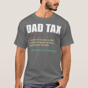 Camiseta Definición divertida del impuesto de papá