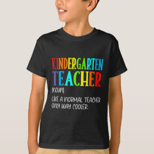 Camiseta Definición Divertida para Maestro de Kinder al Reg