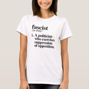 Camiseta Definición fascista