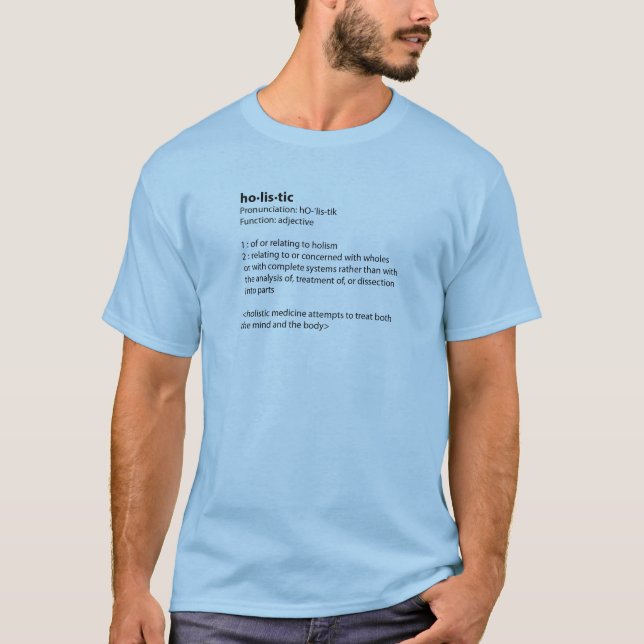 Camiseta Definición holística (Anverso)