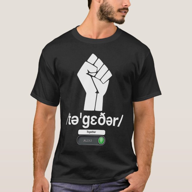 Camiseta Definición JUNTO Conmutador NO BLOQUEADO Colectivo (Anverso)