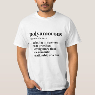 Camiseta Definición poliamorosa