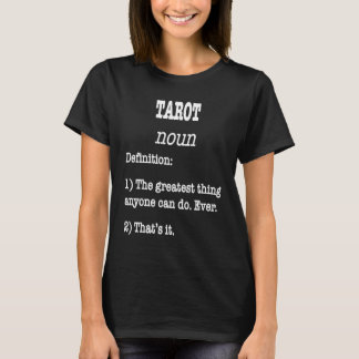 Camiseta Definición Tarot Para Los Practicantes Tarot