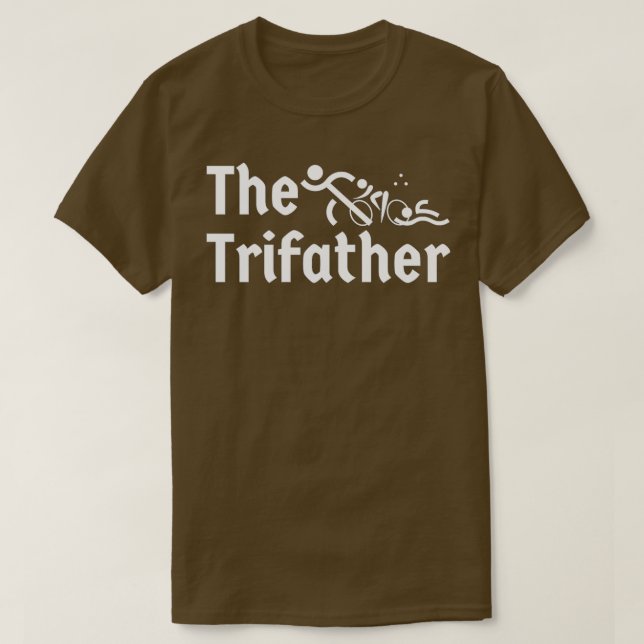 Camiseta Definición Triatleta Mejor Triatlón Papá Que Apoyo (Diseño del anverso)