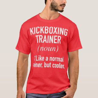 Camiseta Definido por entrenador de Kickboxing
