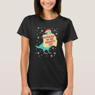 Camiseta Definitely On Naughty List Parrot I Turquoise Parr