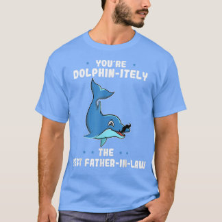 Camiseta Definitivamente, el mejor padre en la ley es Da