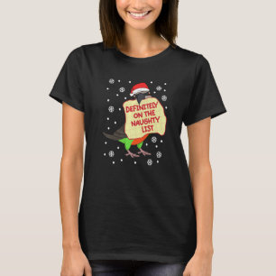 Camiseta Definitivamente en la lista traviesa loro I Red be