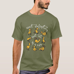 Camiseta Definitivamente No En Fila Divertida Mamá Amante D