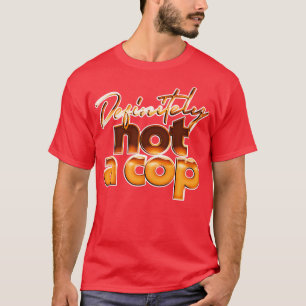 Camiseta Definitivamente No Un Regalo De Drogas Humorística