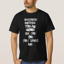 Camiseta Definitivamente Quizás Oasis Lyrics Mens T-Shirt