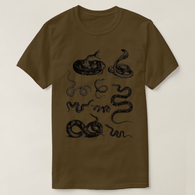 Camiseta Definitivamente una persona serpiente 26 (Diseño del anverso)