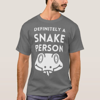 Camiseta Definitivamente una serpiente 73