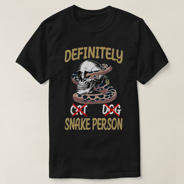 Camiseta Definitivamente Una Serpiente 97 (Diseño del anverso)