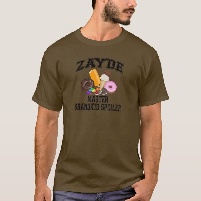 Camiseta Deflector de nietos Zayde (Anverso)