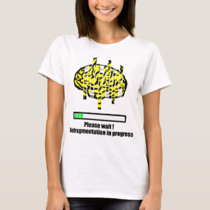 Camiseta Defragmentation en curso