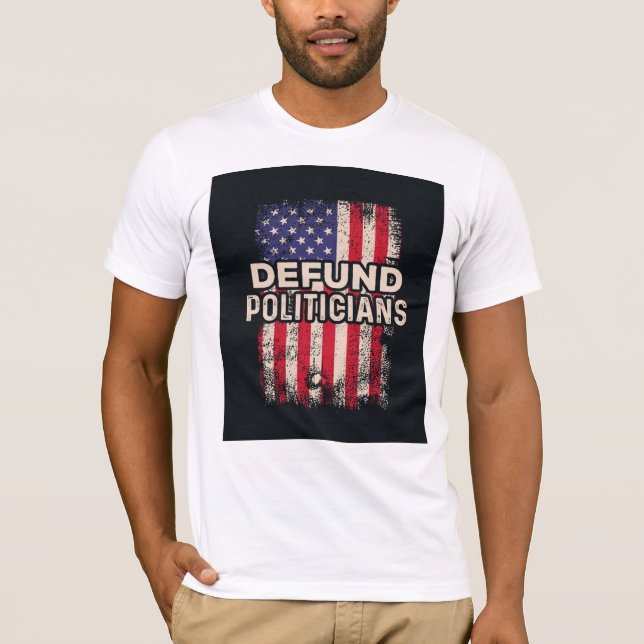 Camiseta Defunción de políticos (Anverso)