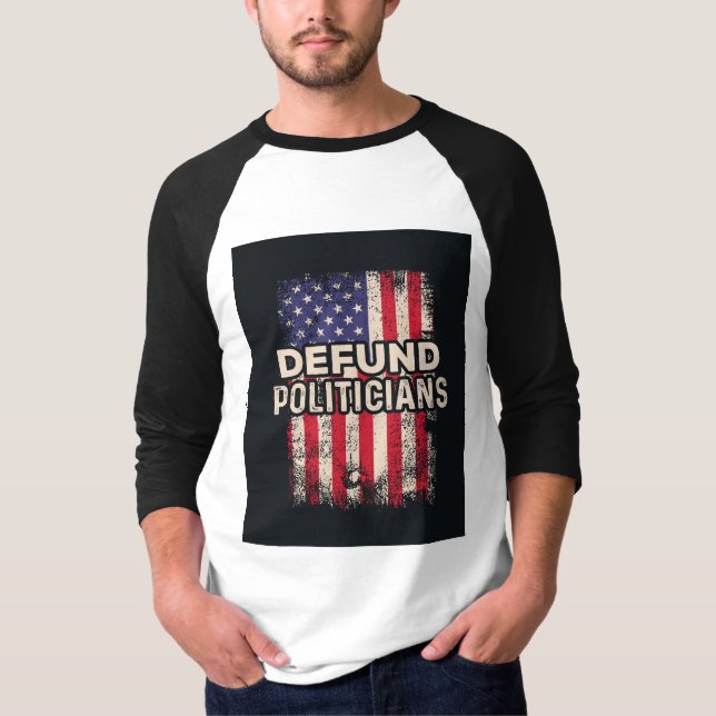 Camiseta Defunción de políticos (Anverso)