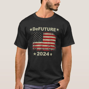 Camiseta DeFUTURE 2024 Ron Desantis Florida Bandera America