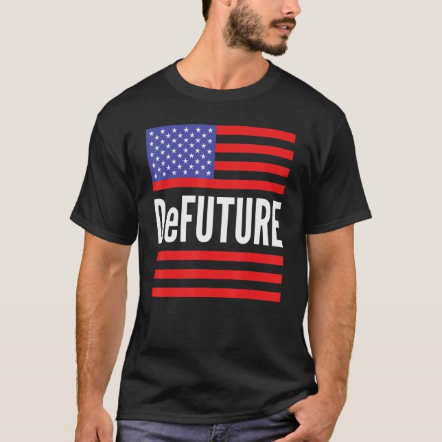 Camiseta DeFUTURE Ron Desantis Bandera Americana Florida 1 (Anverso)
